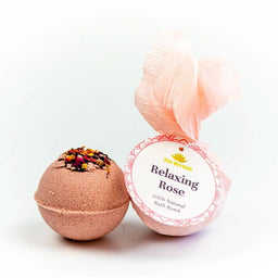 700 Rivers Organic and Gluten Free Relaxing Rose Bath Bomb