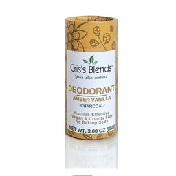 Cris's Blends Amber Vanilla Natural Deodorant