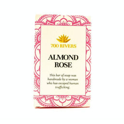 700 Rivers Organic Almond Rose Bar Soap