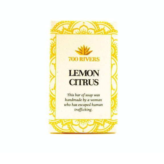 700 Rivers Organic Lemon Citrus Soap Bar