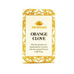 700 Rivers Organic Orange Clove Soap Bar