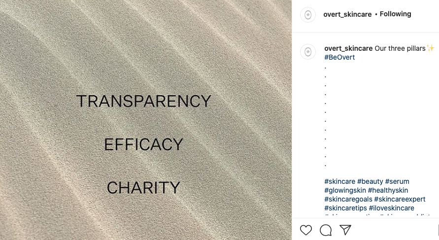 Transparency Efficacy Charity