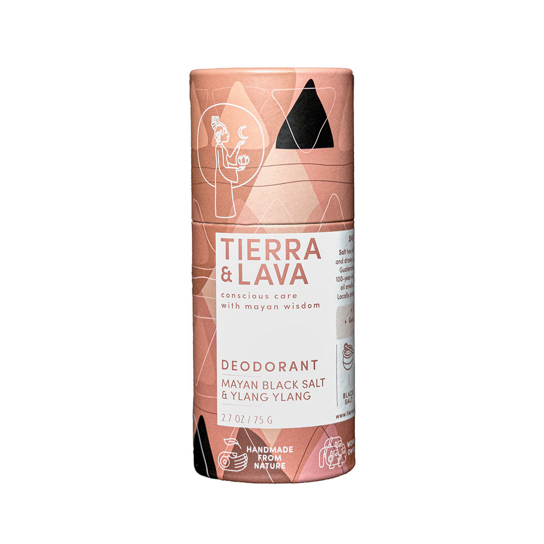 Tierra & Lava Mayan Black Salt Deodorant