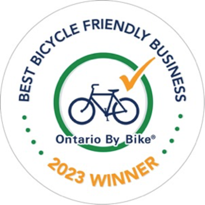 Ontario By Bike 2023 Best Bike Business Award Winner