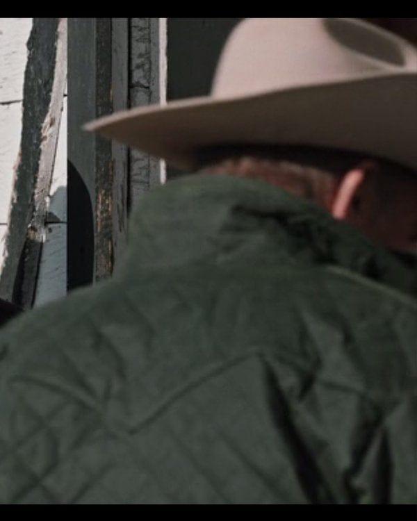 Men Kevin Costner Quilted Jacket Yellowstone season 4 | john Dutton Yellowstone jacket