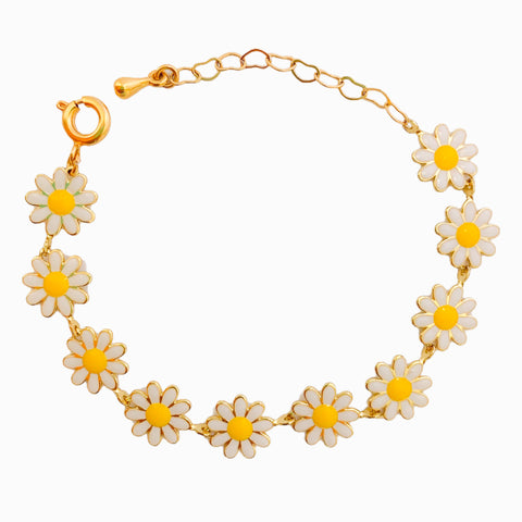 Pulsera Flores Margaritas Con Significado – Dulce Encanto ??