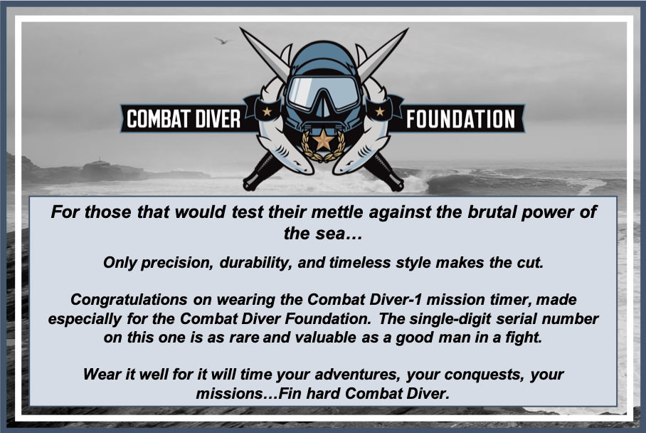 The Combat Diver 1 Mission Timer Cdf Store