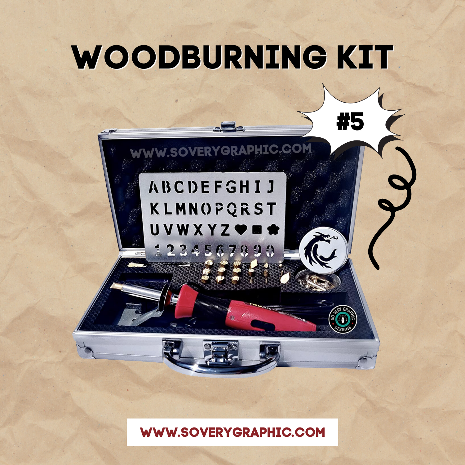 Woodburning Kit The Ultimate Gift Guide for Creatives 2022 So Very Graphic