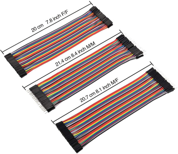 120 DuPont Breadboard Wires CANADUINO®, Cable Assemblies