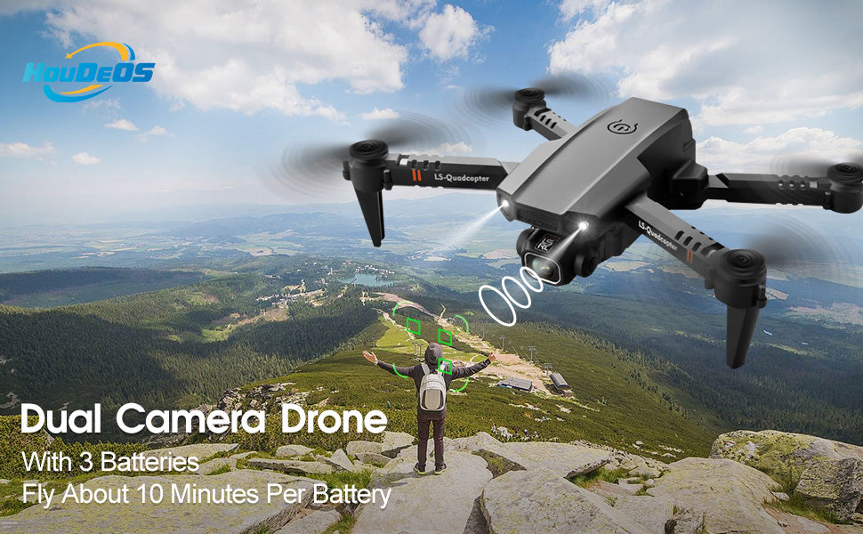 Drones suitable for indoor and outdoor flight