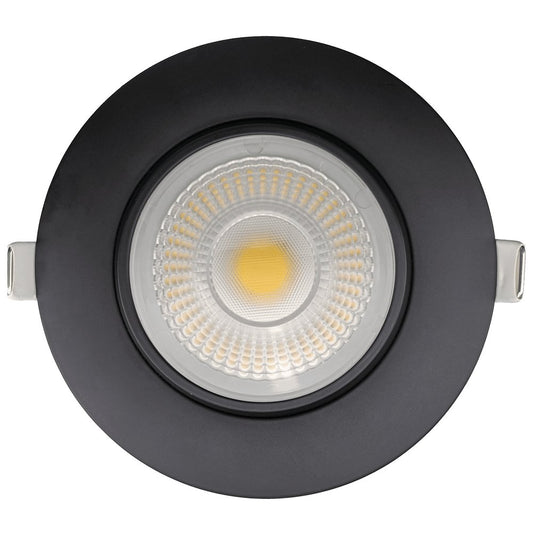 Spot encastrable noir led Mexlite Round 