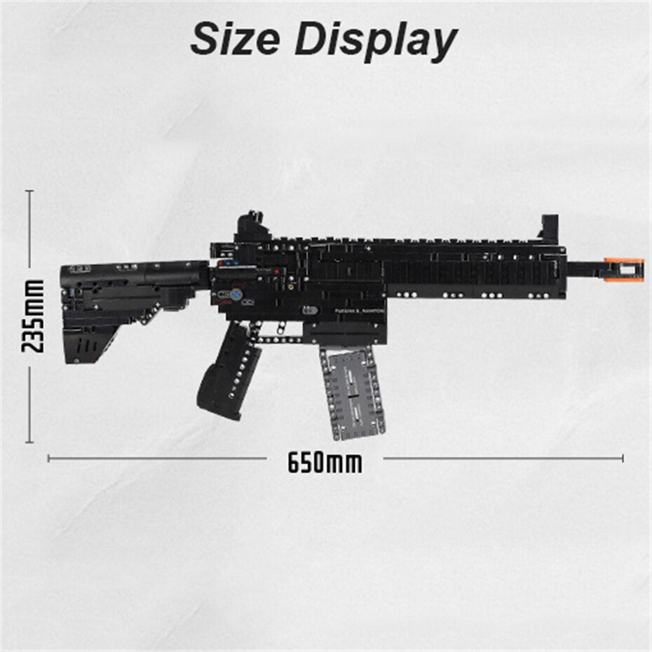 lego m4a1 instructions