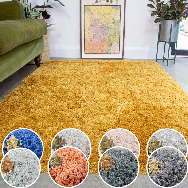 Super Soft Luxury Shaggy Rugs  - Choose Your Colour - Kukoon Rugs Online product image