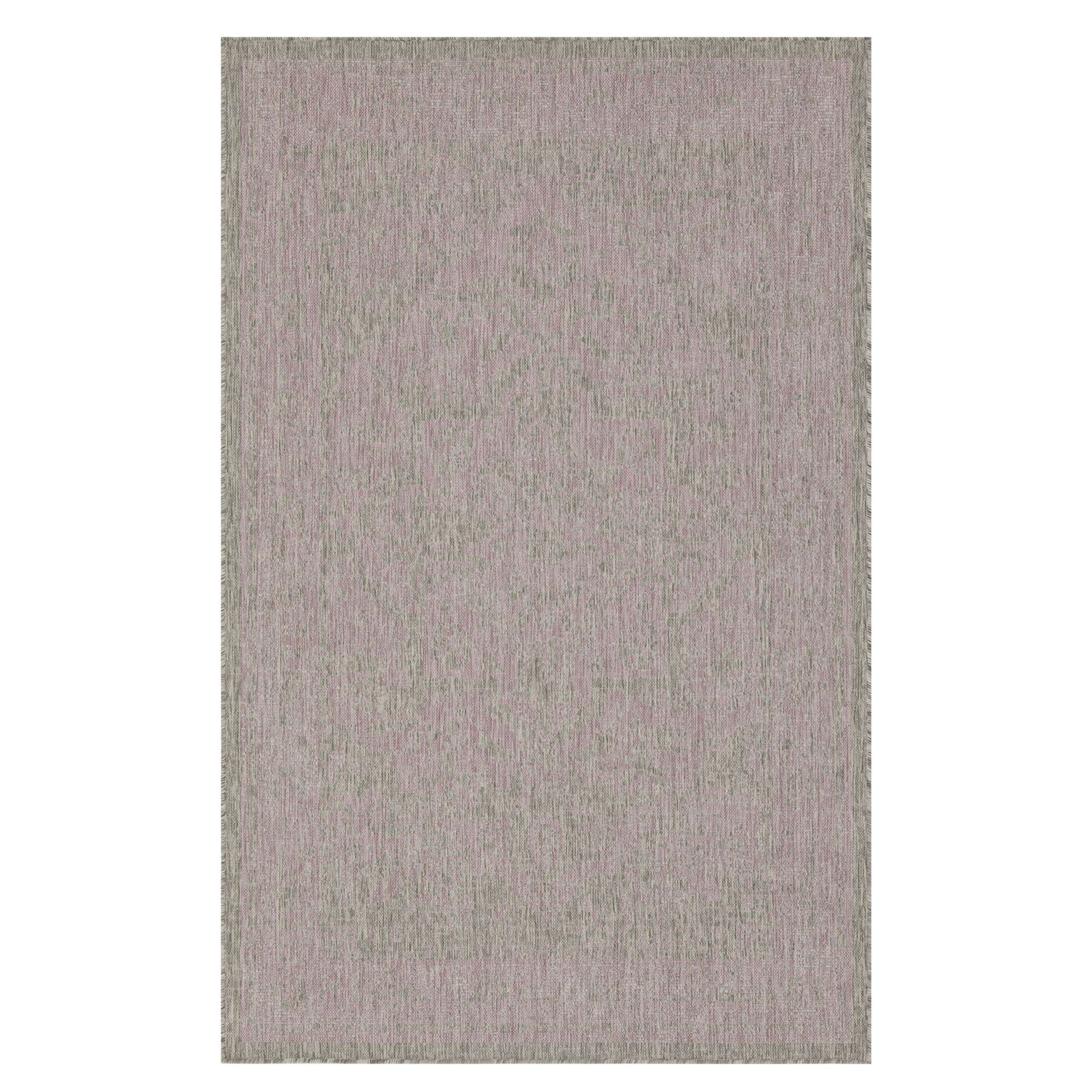 Vintage Pink Grey Outdoor Rug - Soutil - Habitat - 80cm x 150cm