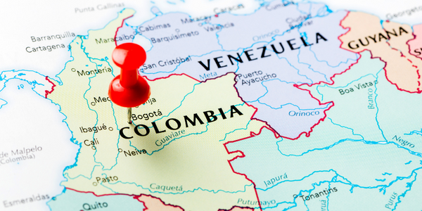 Map of Colombia