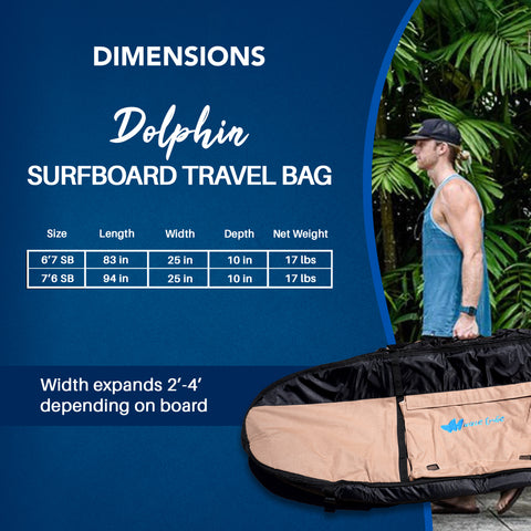 Dolphin Surfboard Travel Bags | 4 Brds