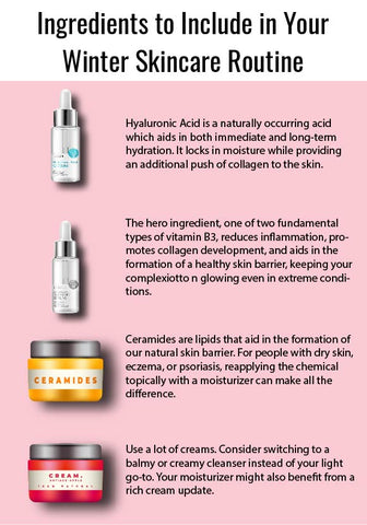important ingredients for your skin 