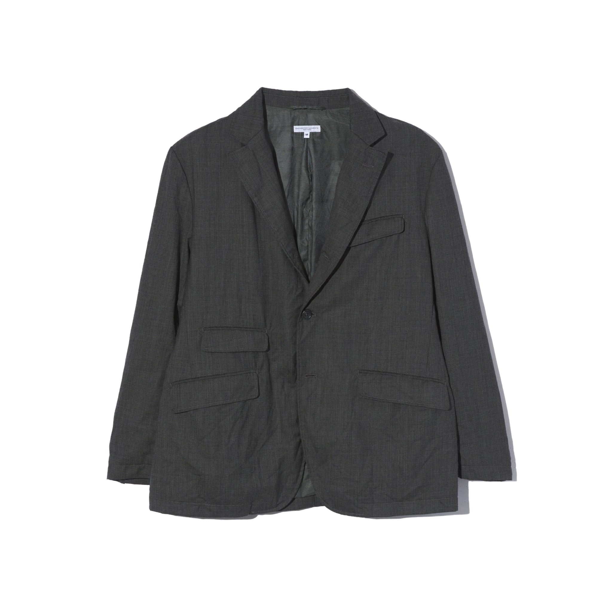 Andover Jacket - Charcoal Tropical Wool