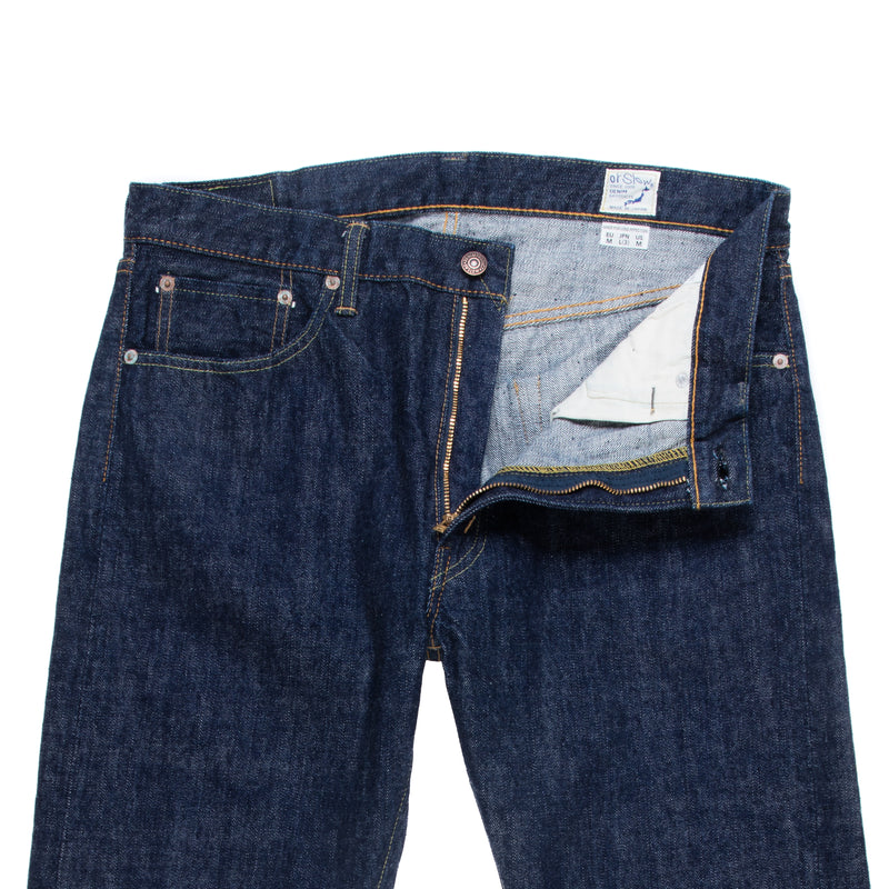 orSlow | 107 Ivy Fit | One Wash | BlackBlue