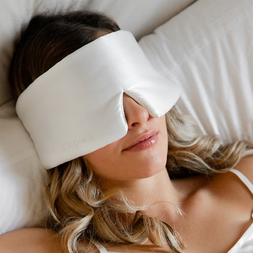 Drowsy Sleep Co White Silk Eye Mask Gifts For Brides Ideas Weddings
