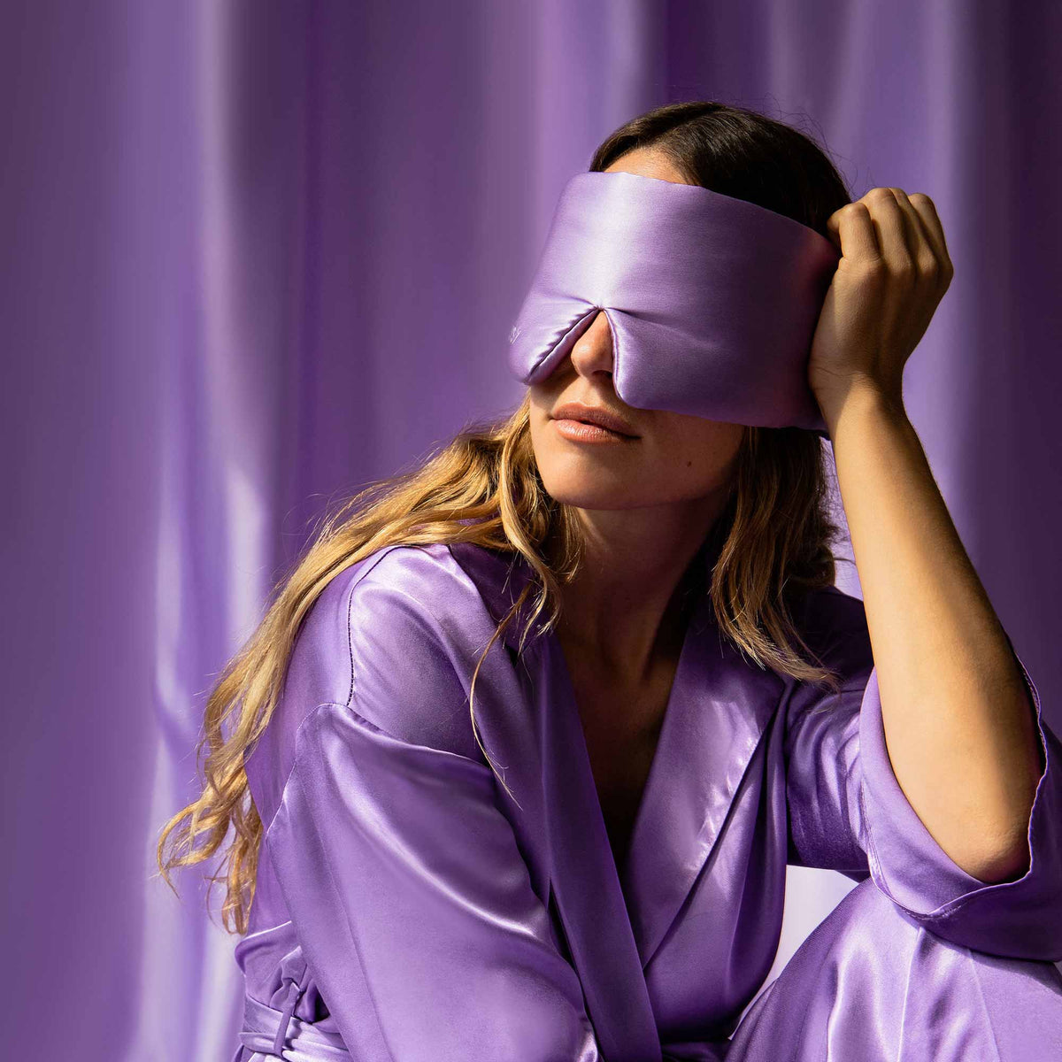 22 Momme Silk Sleep Mask & Lavender Eye Pillow Bundle
