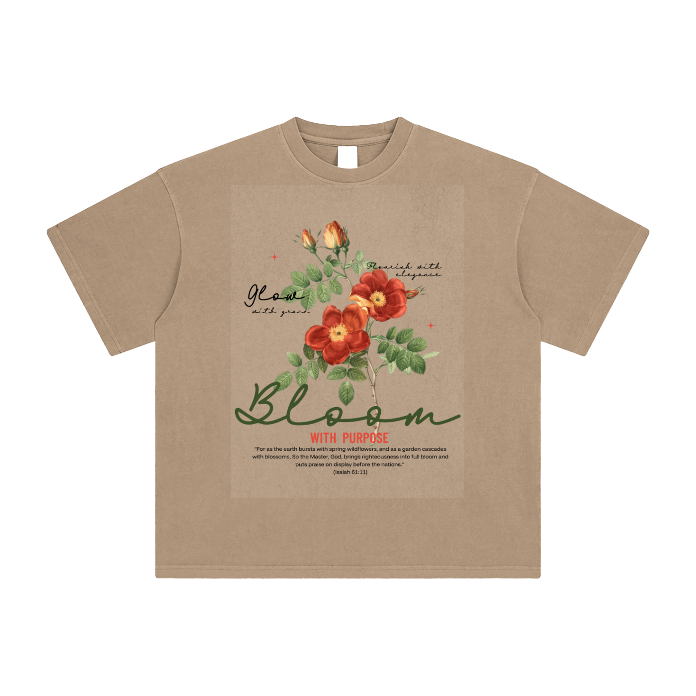" Bloom with Purpose" T-Shirt
