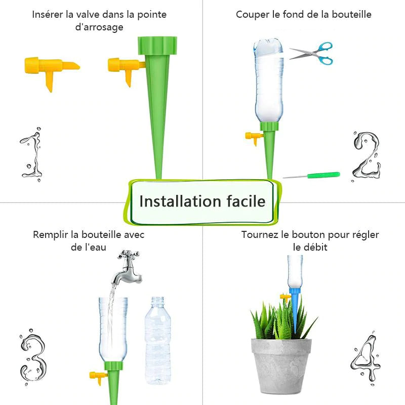 Outil d'arrosage pour plantes en pot