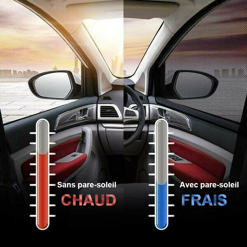 Écrans pare-soleil en mesh universels pour voiture