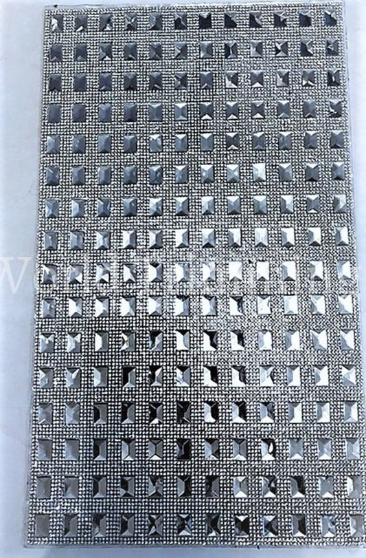 Crystal Mesh Rhinestone Pane – World Trimmings