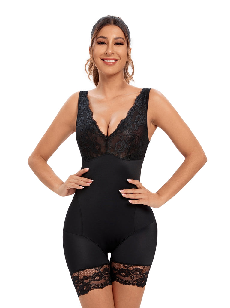 Second Skin Seamless Hourglass Slimming Open Bust Bodysuit Shaper