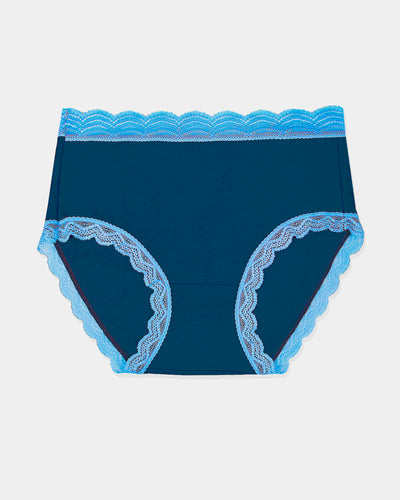 The Original Brief - Midnight Neon Blue  TENCEL™ Underwear – Stripe &  Stare USA