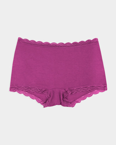 High Rise Brief - Orchid Purple  TENCEL™ Underwear – Stripe & Stare USA