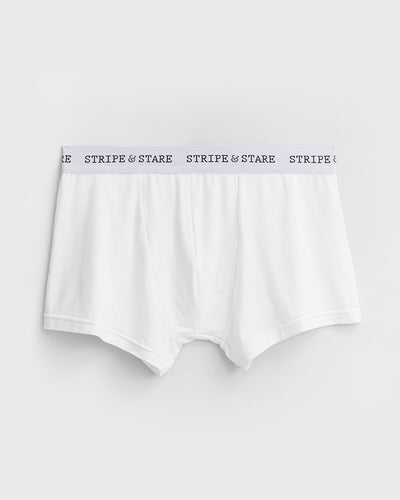 Unisex Boxer Three Pack - White, Midnight & Grey