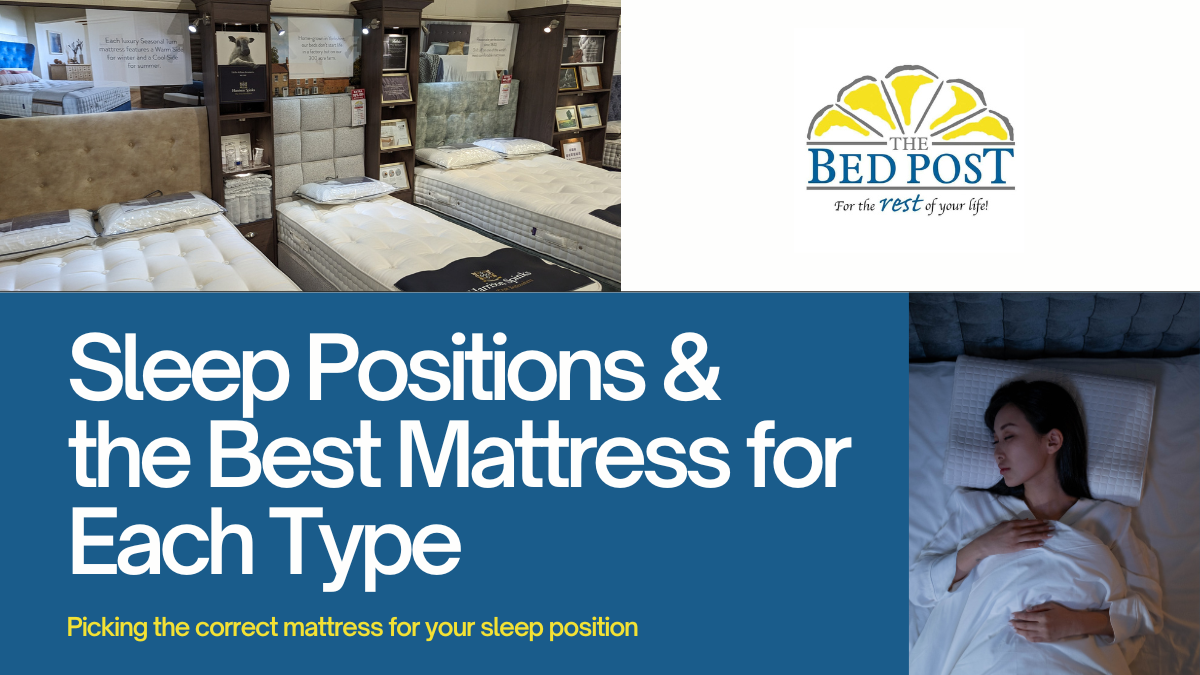 Sleep Positions and the Best Mattresses for Each Type