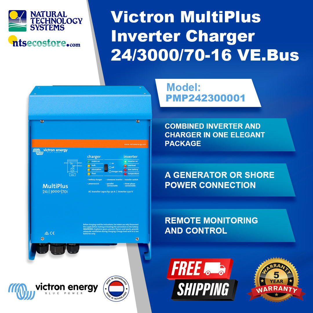 Victron MultiPlus Inverter Charger 48/5000/70-100 230V VE.Bus PMP48502