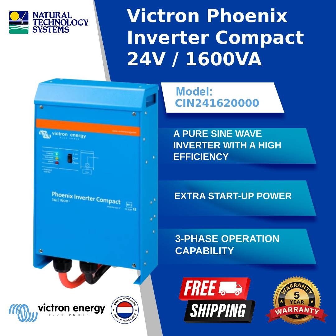 Phoenix Inverter 24V-5000VA Pure Sine Victron Voltage Converter Inverter
