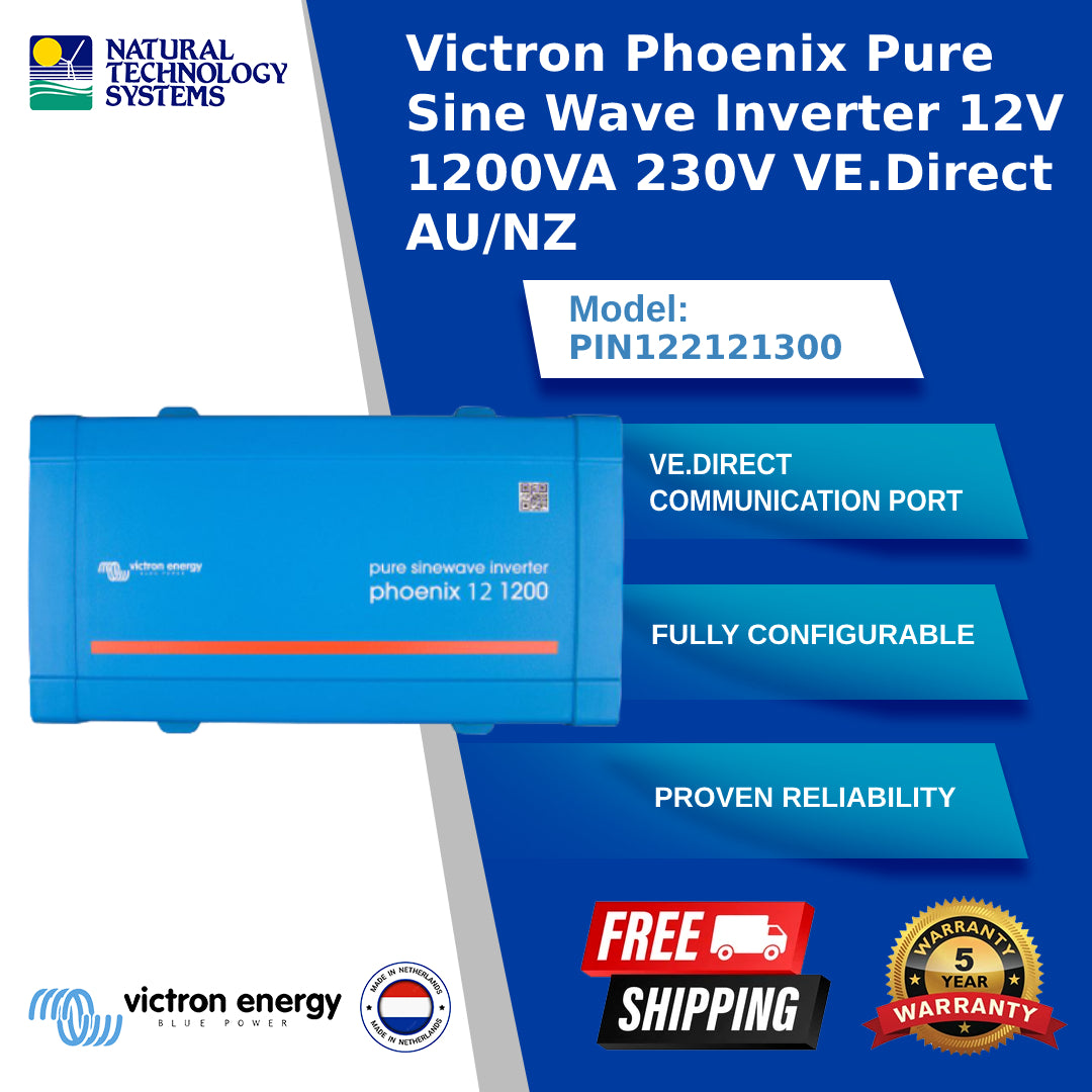 Victron Phoenix Inverter 24/800 230V VE.Direct AU/NZ PIN241801300