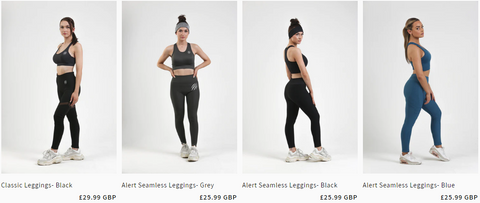 buy online women's gym leggings