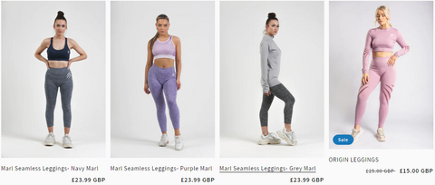 buy women's gym leggings online