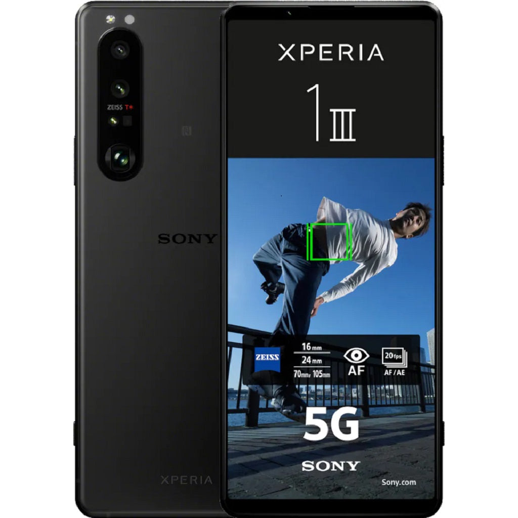 Sony Xperia 1 III, Grade B / 256GB / Svart
