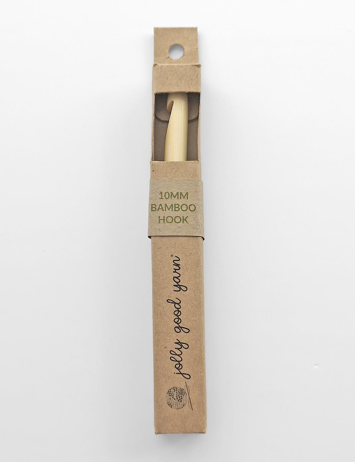 20mm birch crochet hook by Jolly Good Yarn