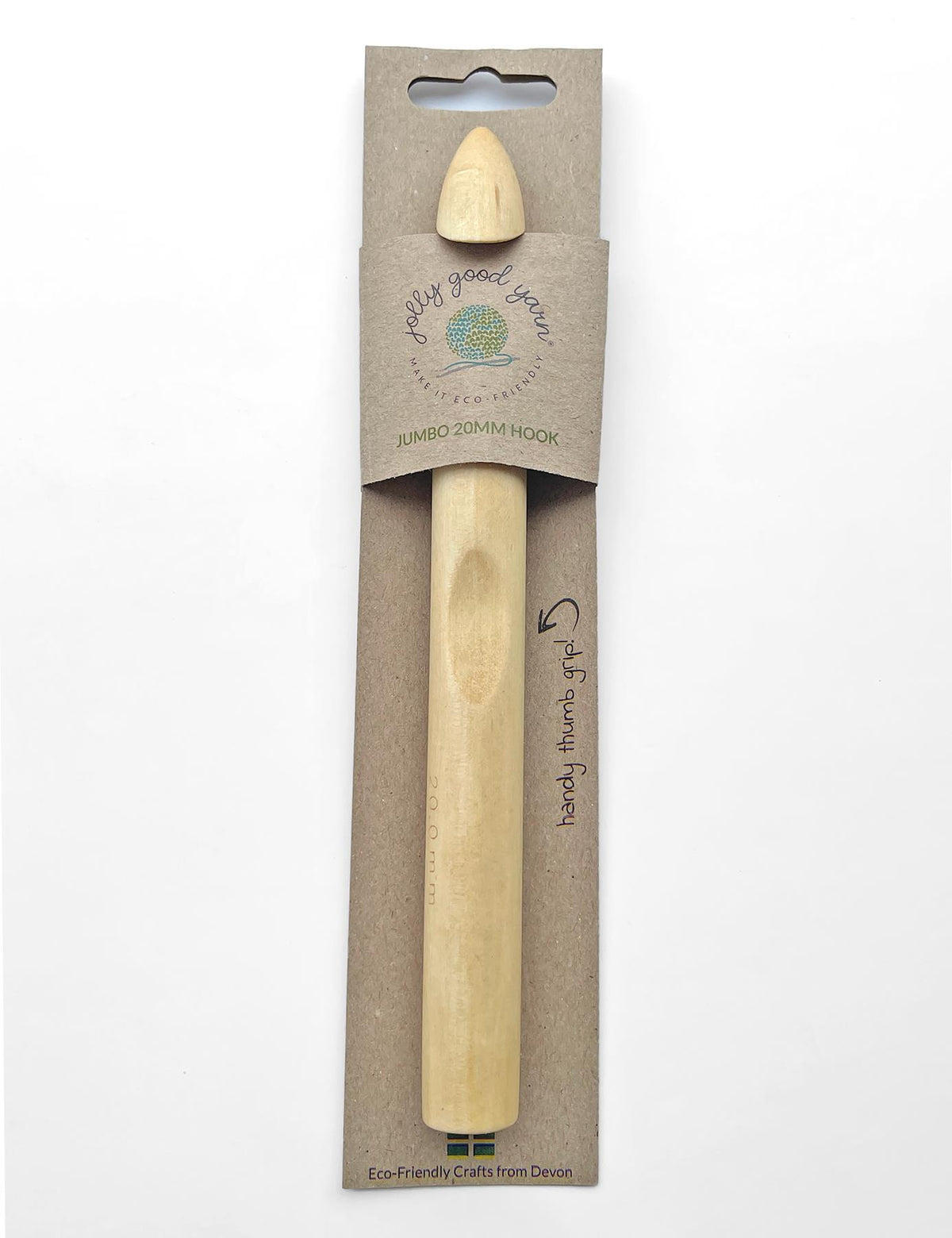 Jumbo Premium Bamboo Crochet Hook