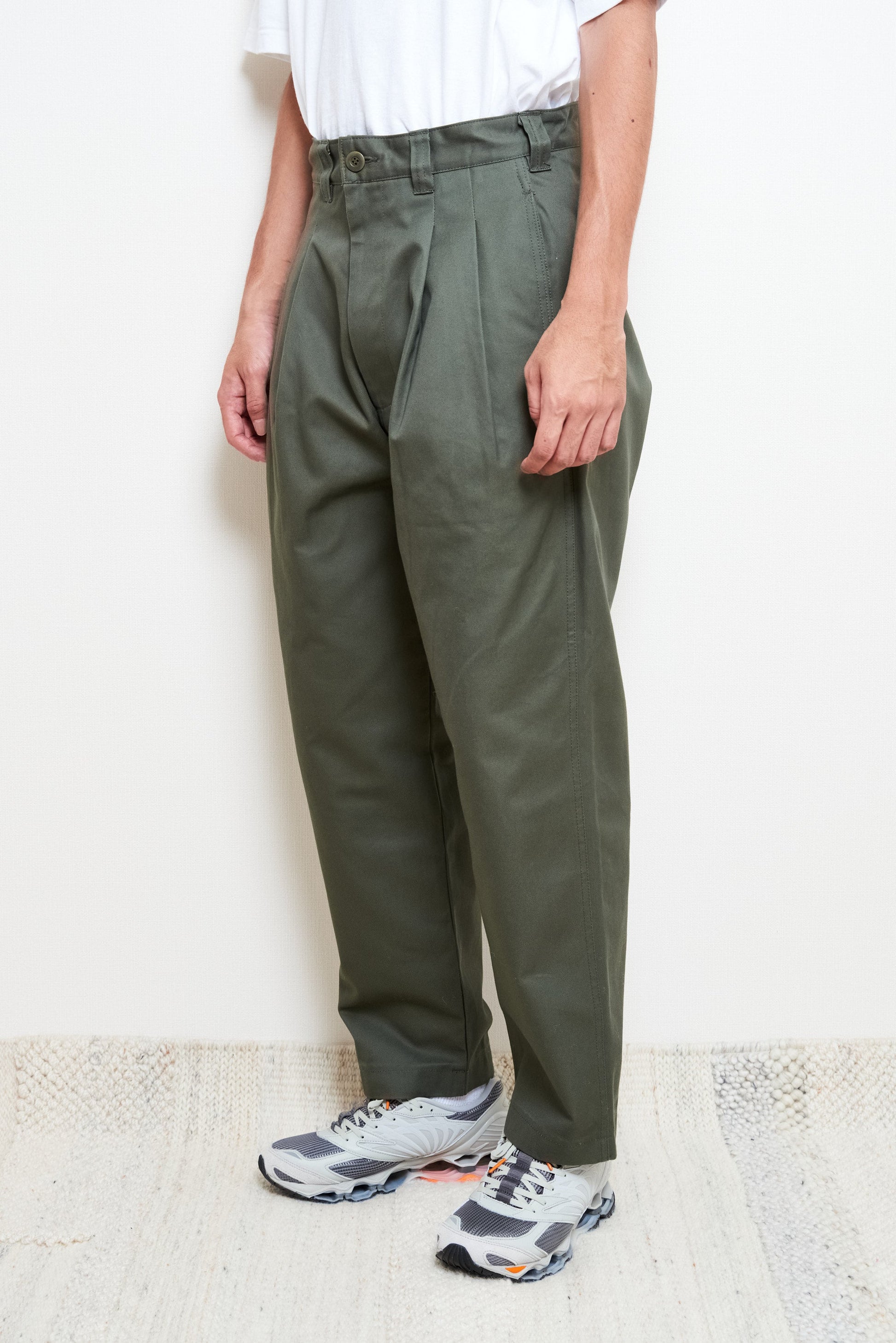 is-ness WIDE CHINO PANTS shimizu-kazumichi.com