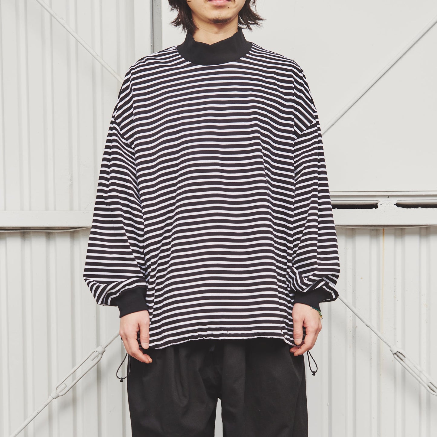 is-ness BALLOON LONG SLEEVE T SHIRT 通販