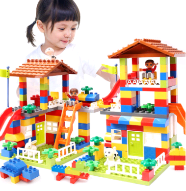 Children's puzzle building blocks
