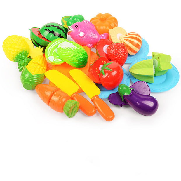 Vegetables And Fruits Children Kitchen Toy Set