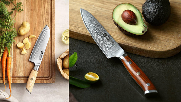 What is the Most Versatile Kitchen Knives Santoku knife utility knife