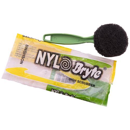 MULTIPURPOSE NYLON SCRUBBER SET (PACK OF 12)/NYLON PLASTIC