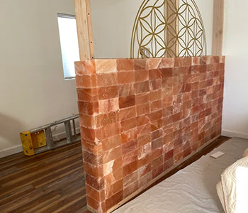 Himalayan salt wall - Pink Salt Wall