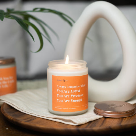 scented candle bought online